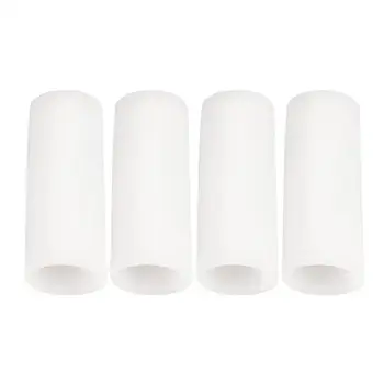

8pcs Finger Covers Flexible Gel Soft Finger Sleeves Separators Protectors Protector for Cracked Skin Callus Corn Blisters