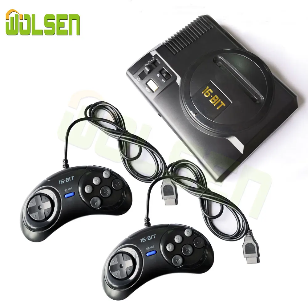 WOLSEN Mini Video TV game 16 Bit console AV OUTPUT Super Mini Handheld Game Console built in 208 games