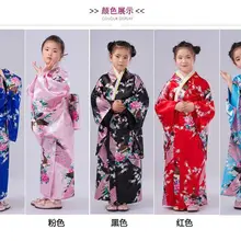 Детское японское кимоно юката хаори 5 расцветок традиционные японские кимоно