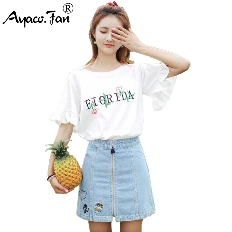 لطيف المرأة الأبيض فضفاض تي شيرت الصيف 2019 جديد س الرقبة نصف فراشة كم تي شيرت للفتيات الإناث سيدة عارضة ضئيلة قمم المحملات لطيف المرأة الأبيض فضفاض تي شيرت الصيف 2019 جديد س الرقبة نصف فراشة كم تي شيرت للفتيات الإناث سيدة عارضة ضئيلة قمم المحملات