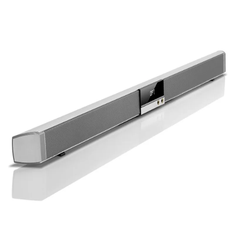 

5.1 home theater TV soundbar 150W output with 3D surround and 6" separate subwoofer support karaoke remote control EQ in 2 color
