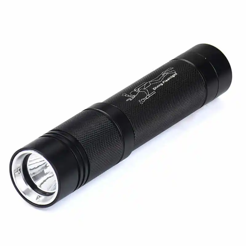 powerful led flashlight waterproof torch flashlight t6 lanterna led recarregavel Flashlight Torch led lamp 18650 #4S7 (2)