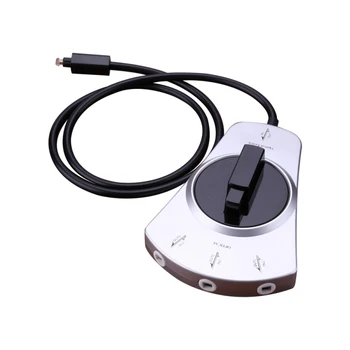 

1 in 3 Digital Toslink Switch SPDIF Optical Audio Switch Toslink Cable Switcher Selector Hub Box for DVD CD player