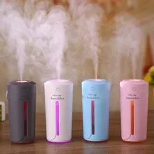 230 ml Auto Humidfier USB Purificatore D’aria Deodorante con LED Lampada Aromaterapia Diffusore Mist Maker per Auto Mini Tazza di Colore umidificatore