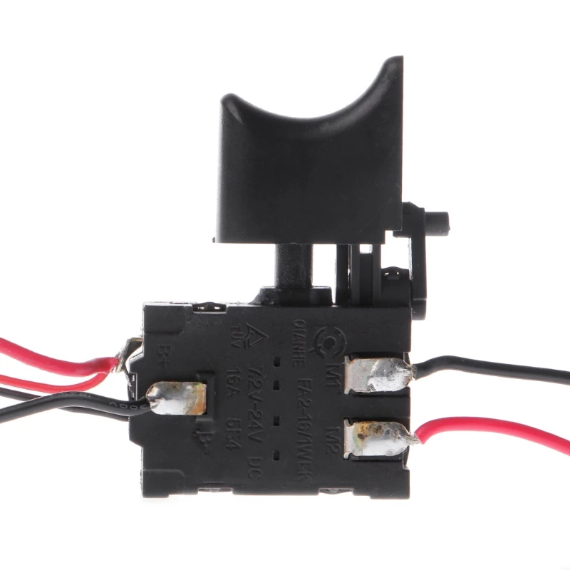 1 шт. электрическая дрель пылезащитный регулятор скорости кнопочный переключатель триггера постоянного тока 7,2-24 В горячая распродажа
