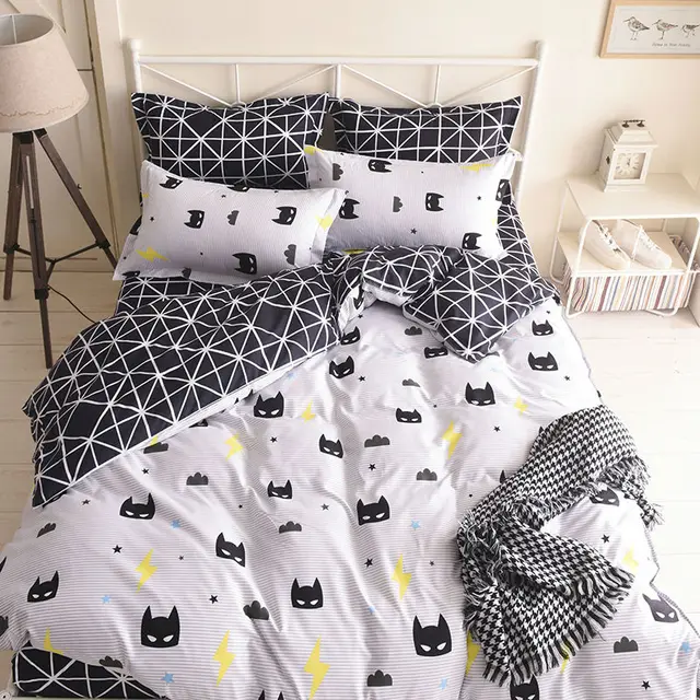Wongbedding Marca Nero Batman Maschera Insieme Dell'assestamento Del Fumetto Qua Wongbedding Marca Nero Batman Maschera Insieme Dell'assestamento Del Fumetto Qua