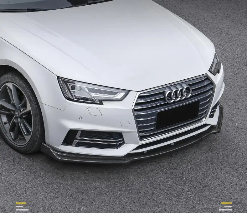 Для Audi A4 Body kit спойлер- Audi A4 BK ABS задний спойлер передний бампер диффузор защитные бамперы