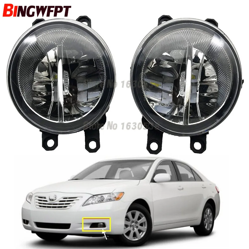 

2pcs/pair (LEFT+ RIGHT) Car Driving Front LED Fog Light For Toyota Camry 2006-2012