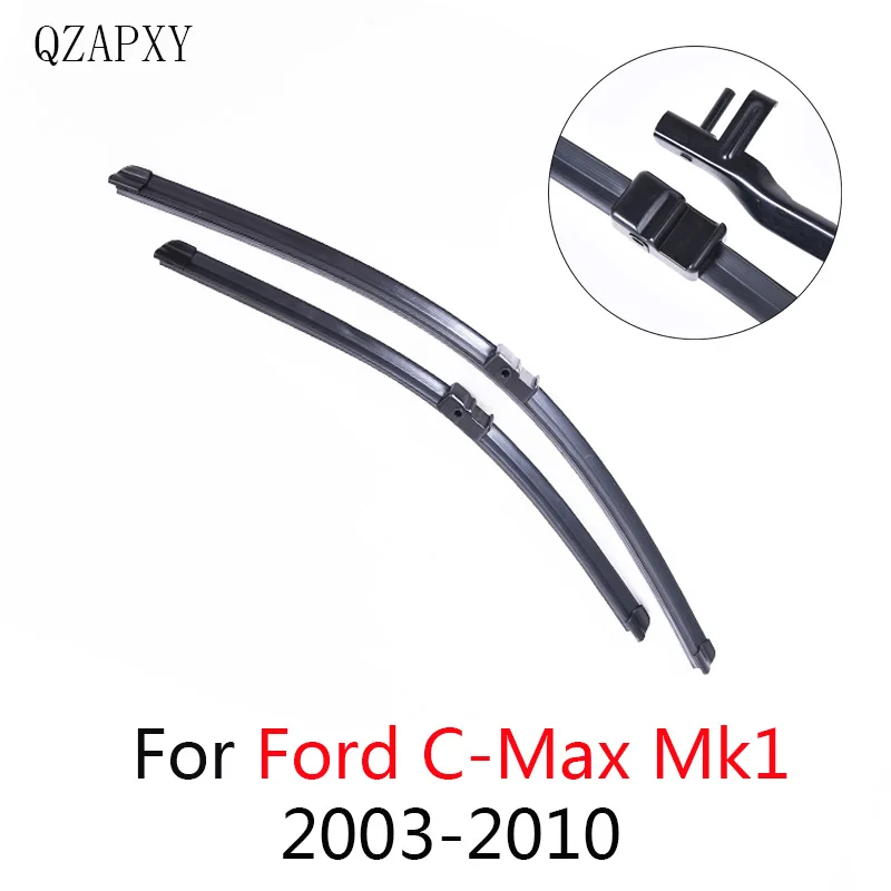 Front Wipers Blade For Ford C-Max from 2003 2004 2005 2006 2007 2008 2009 to Windscreen wiper Wholesale car Car Accessories - Цвет: Красный
