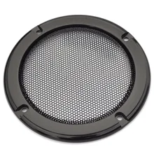 Комплект из 2 предметов, 4 дюймов, сабвуфер динамики автомобиля чехлы вафельный DIY решетки радиатора W