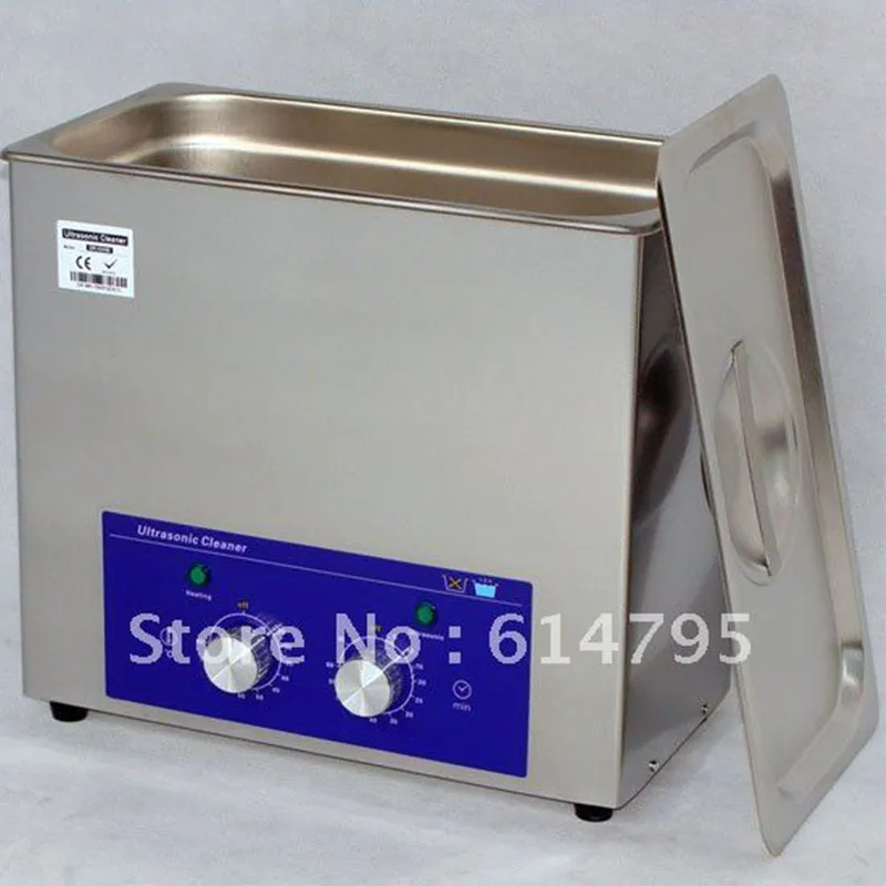

Derui Industrial ultrasonic cleaning with timer and heated DR-MH60 6L