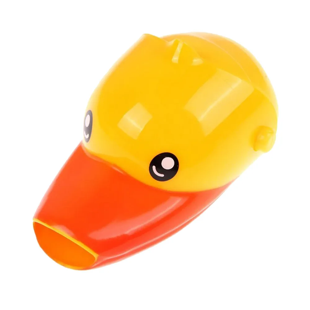 Cute Children Bathroom Water Extender Sink Faucet Chute Extender Kids Kitchen Washing Hands Baby Care Bath Brushes