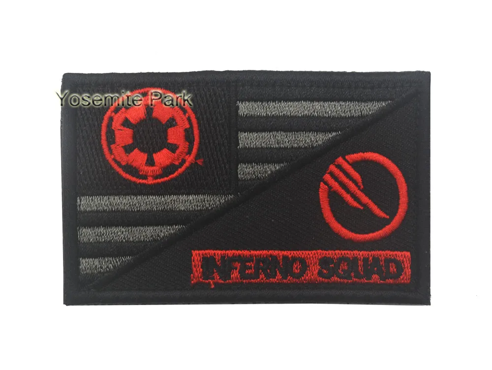 

Embroidered Star Wars inferno squad Patches morale Military patches tactical coth DIY badges For hat Jackets