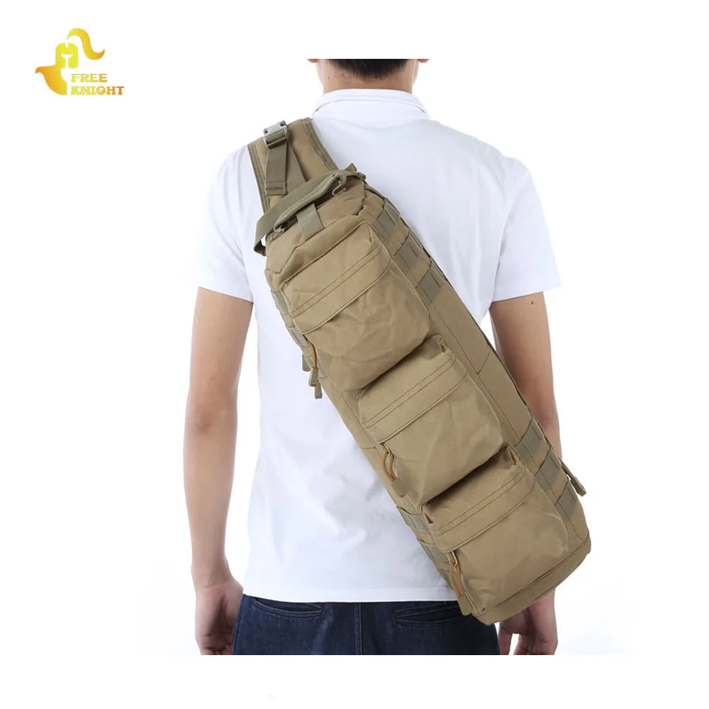 Men Molle Bag Assault Pack Sling Shoulder Camo Backpack Large Tactical
