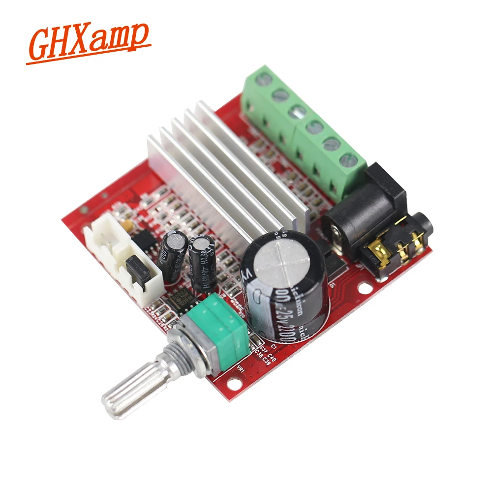 GHXAMP 2 1 сабвуфер усилитель аудио Плата Hi Fi 15 Вт * + 30 бас мощности динамик