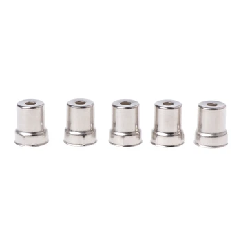 

iametre 13mm 5Pcs/Set Steel Cap Microwave Oven Replacement Round Hole Magnetron Silver Tone
