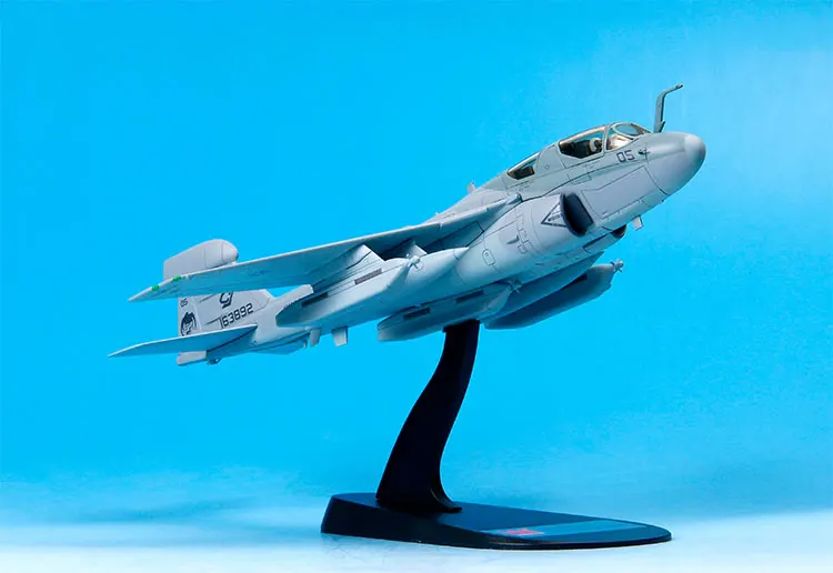 HOBBYMASTER 1/72 масштаб военная модель игрушки Grumman EA-6B Prowler VAQ-135 "черные вороны" Истребитель литой металлический самолет модель игрушки