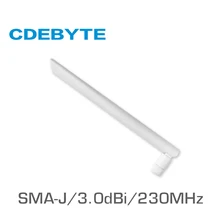 TX230-JKD-20 230 МГц SMA-J интерфейс 50 Ом Сопротивление менее 1,5 SWR 3.0dBi усиление Высококачественная всенаправленная антенна