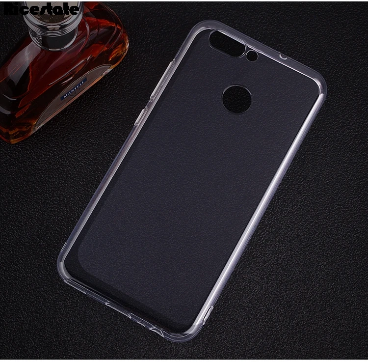 Чехол для Huawei Honor 10 Lite P20 Pro P Smart Enjoy 7S Nova 2 прозрачная однотонная задняя крышка