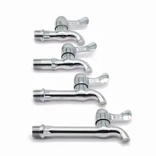 Кран для раковины из цинкового сплава, водопроводный кран для ванной комнаты, кран для стиральной машины с одним носиком, кран для раковины с одной ручкой, смеситель для душа, кран для холодной стены