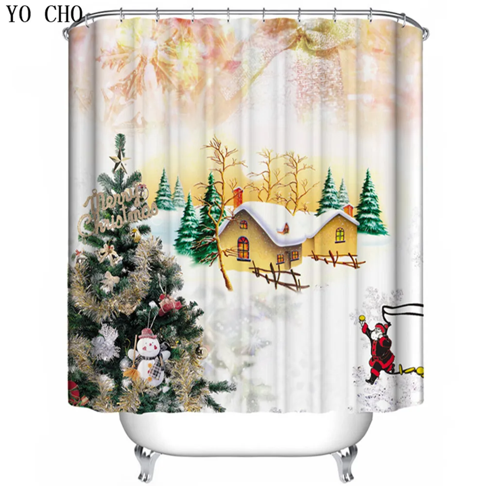 Adornos Navidad 2016 Navidad Foto Impermeable 3d Cortina De Ducha -> Accesorios Para Cortinas Para Sala Adornos Navidad 2016 Navidad Foto Impermeable 3d Cortina De Ducha -> Accesorios Para Cortinas Para Sala