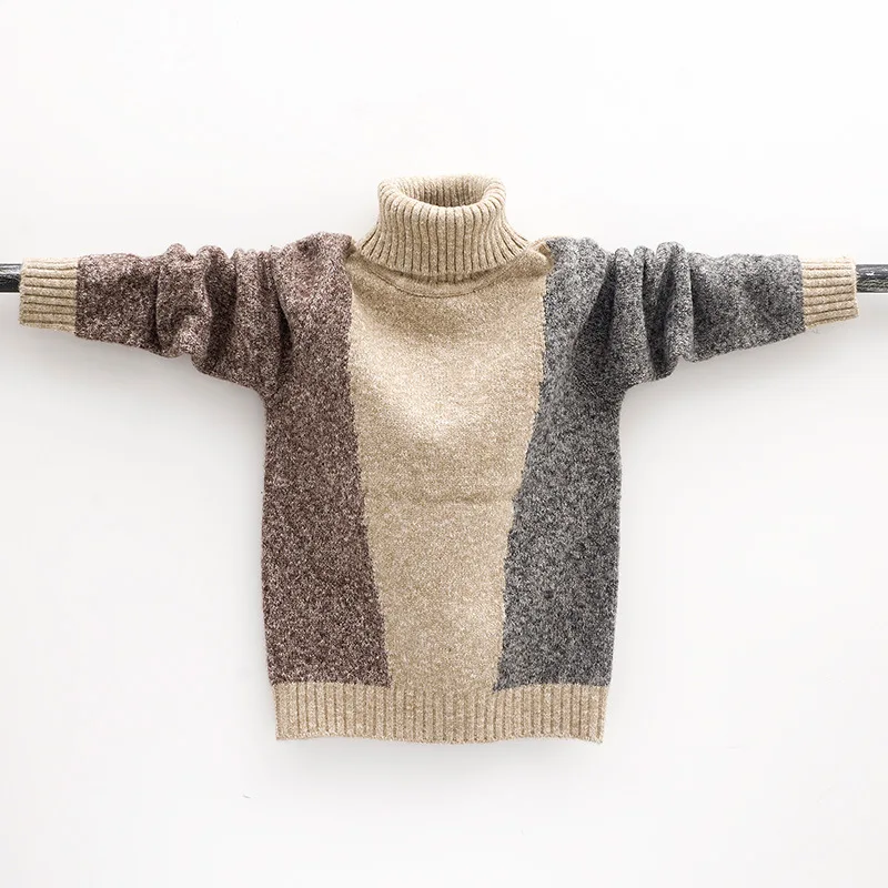 Infantil Boys Sweater 2018 Winter Cotton Kids Sweaters Boy Coats Knitted Baby Clothes Knitted