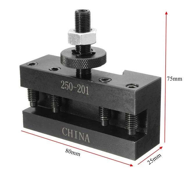 10-15″ BXA Quick Change CNC Lathe Tool Post #1 Turning Facing Holder #250-201 Holder For Lathes Tools
