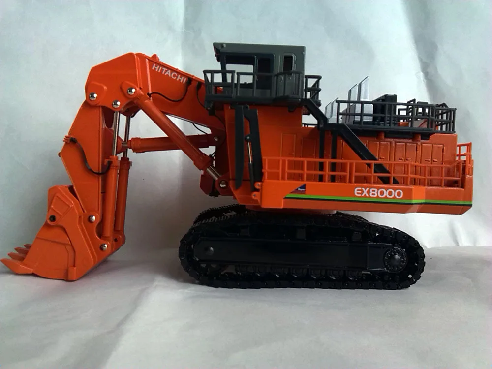 1:87 HITACHI EX8000 экскаватор игрушка|toy laptop|toy car rubber wheelstoy duck |