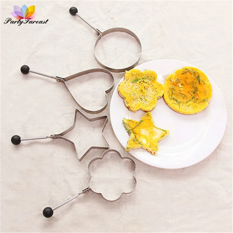 Buy PF Heart Star Egg Mold Stainless Steel Kitchen