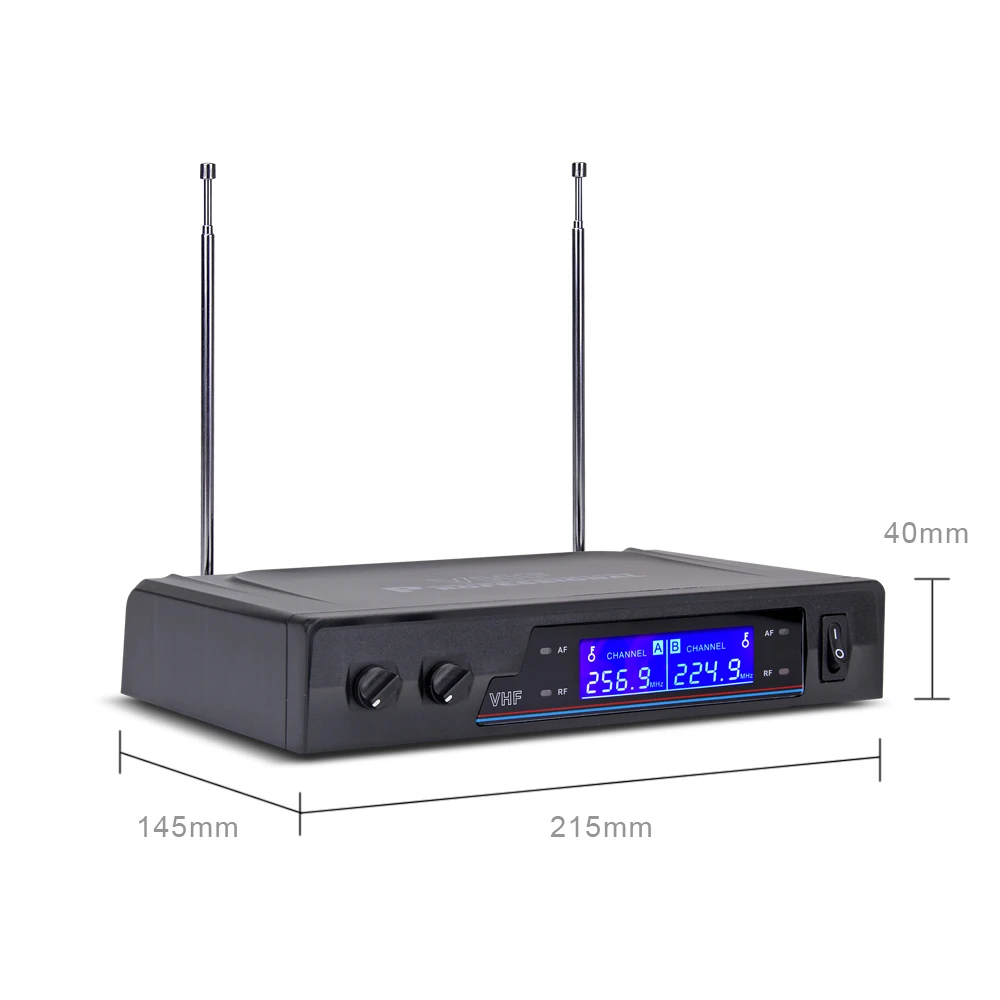 Debra Audio V3002 VHF беспроводной двойной ручной микрофон для церкви свадьбы караоке