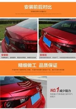 

Fit for MAZDA 3 Axela ABS rear spoiler rear wing DIFFERENT color spoiler