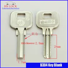 Эмбрион ключ jindian yuanzi ключ от двери пустой гражданской ключ пустой костюм для вертикального ключевых резки B304