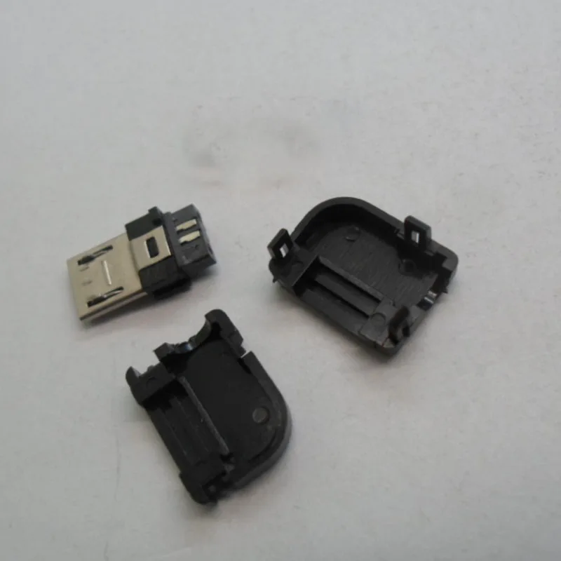 10 комплектов 5 штырьков Micro USB штекерные разъемы типа папа 90 градусов 5P Хвостовая