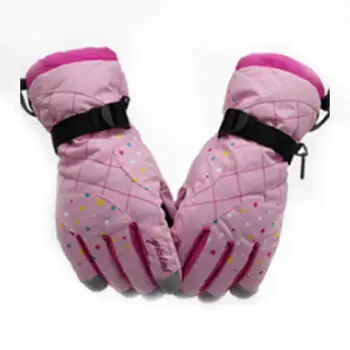 

Men And Women Non-Slip Ski Gloves Winter Warm Windproof Velvet Thickened Cotton Gloves Outdoor Riding Gloves