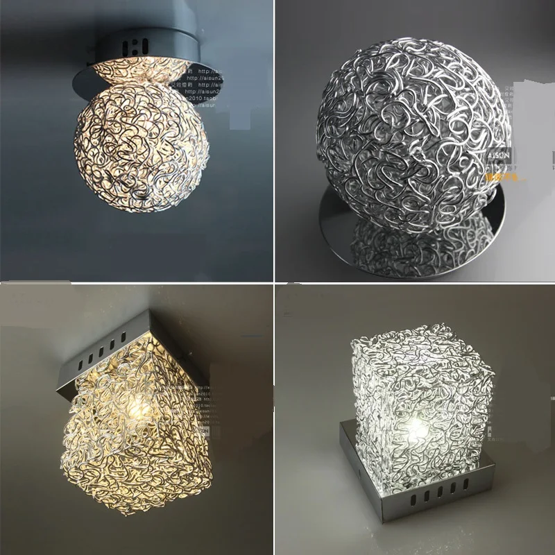 

Modern aluminum ball led simple and practical lamp door porch corridor porch balcony LED small ceiling light Z116539
