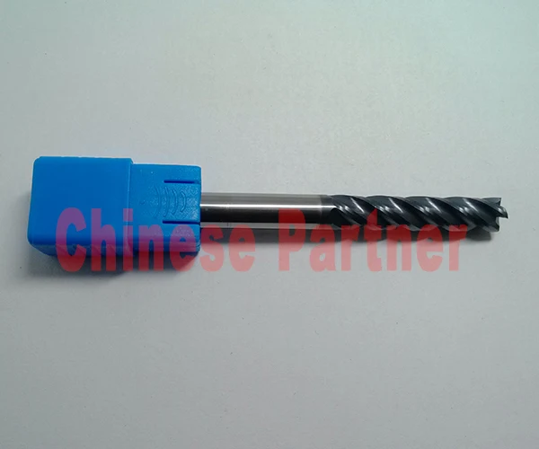 

2pcs 8mm hrc55 D8*40*D8*100 Four Flutes Spiral Bit Milling Tools Carbide CNC Endmill Router bits knife