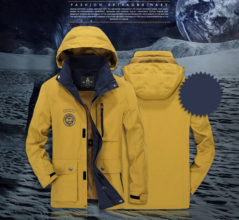 AFS JEEP, брендовая мужская осенняя куртка, армейская военная зимняя куртка, мужская повседневная куртка с капюшоном и воротником, Jaqueta Masculina, размеры M-3XL, veste Homme