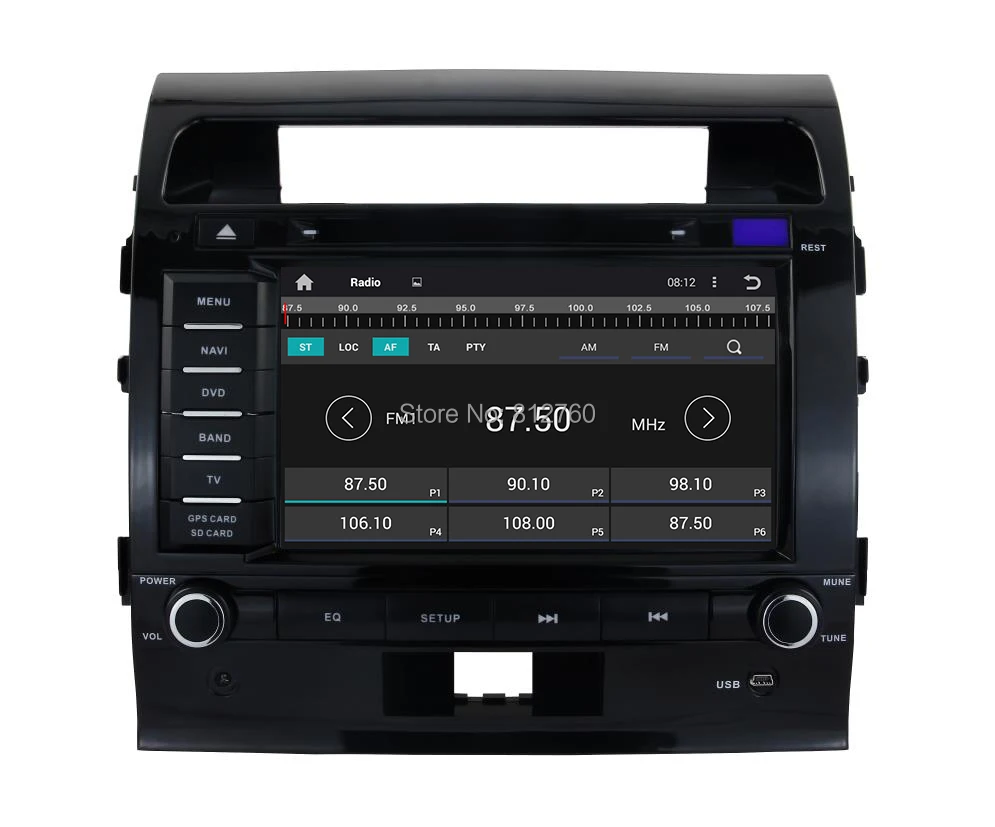 Sale Octa Core 8 inch HD 1024X600 Android 9.0 Car DVD PC For Toyota Land Cruiser 200 2008-2012 GPS Navigation Radio BT Stereo system 4 Sale Octa Core 8 inch HD 1024X600 Android 9.0 Car DVD PC For Toyota Land Cruiser 200 2008-2012 GPS Navigation Radio BT Stereo system 4