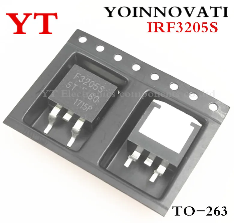 

10 шт./лот IRF3205ZSTRRPBF MOSFET N-CH 55V 75A D2PAK 3205 IRF3205 IRF3205Z