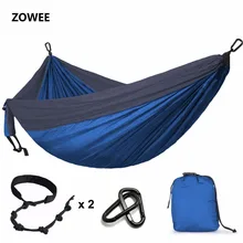 118 дюймов x 79 дюймов парашют гамак кемпинг выживания двойной человек парашют наружная мебель с деревом дружественный пояс