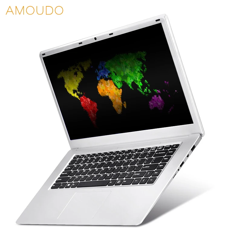 AMOUDO 15,6 дюймов 1920X1080P FHD 6 ГБ ОЗУ+ 2000 Гб HDD Intel Apollo Lake N3450 четырехъядерный Windows 10 Системный ноутбук