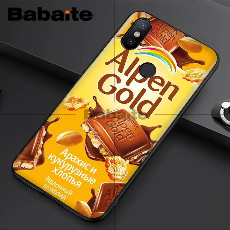 Babaite alenka bar wonka шоколадный черный мягкий чехол для телефона для redmi 5plus 5A 6pro 4X note5A note4x note6pro 6A чехол - Цвет: A11