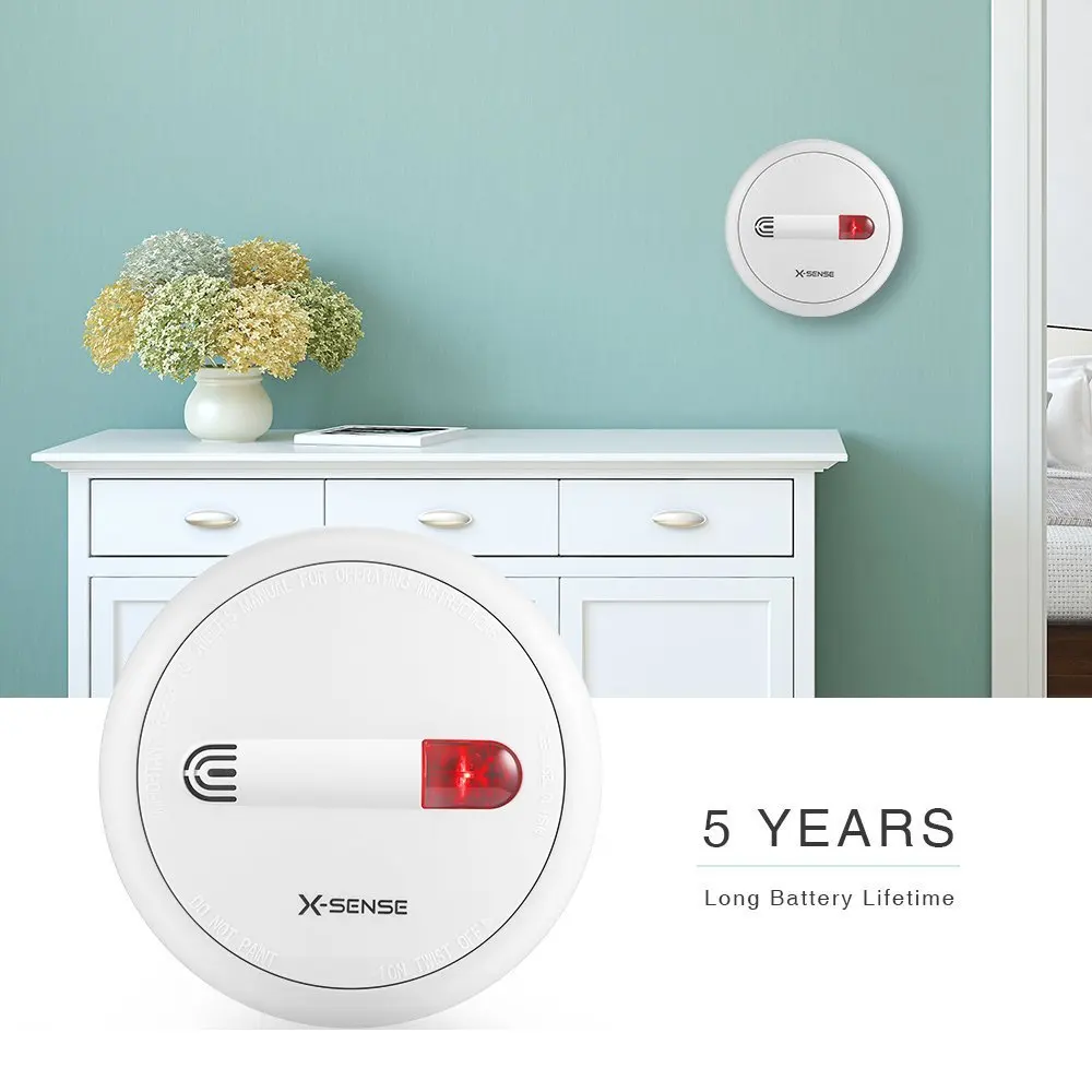 

Carbon monoxide detection smoke detector hybrid CO detector and smoke alarm with 3C certification 5 years battery