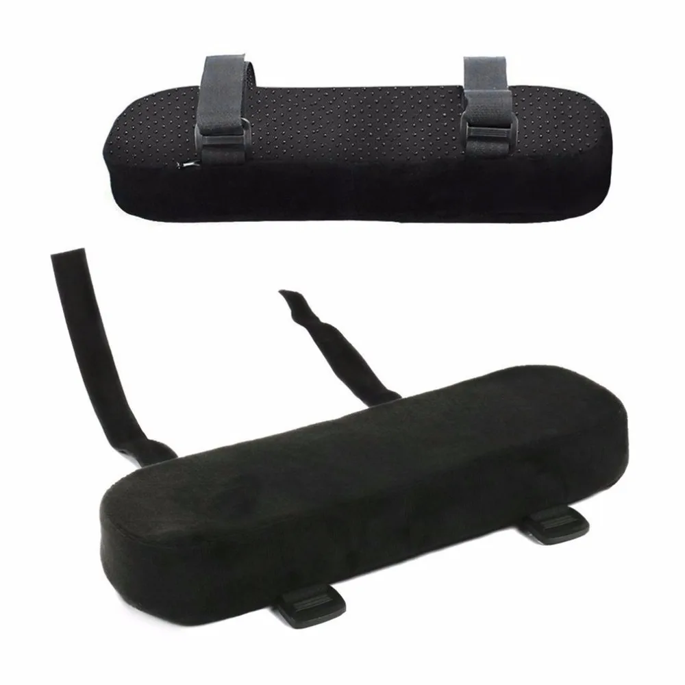 

2pcs Chair Armrest Pads Ultra-Soft Memory Foam Elbow Pillow Support Universal Fit For Home or Office Chair For Elbow Relief