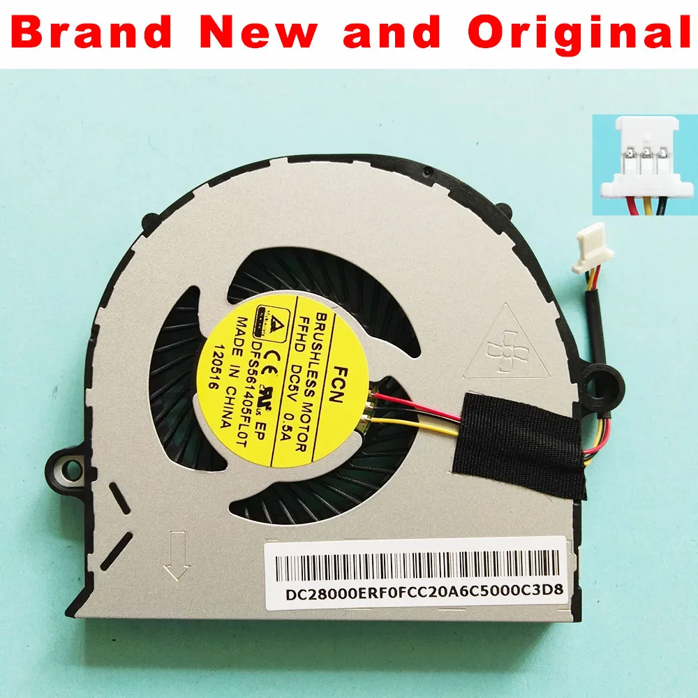 

New Original CPU fan for Acer E5-571-37J4 Z5WAH E5-571G E5-571 E5-471 P246 laptop cpu cooling fan cooler DFS561405FL0T FFHD