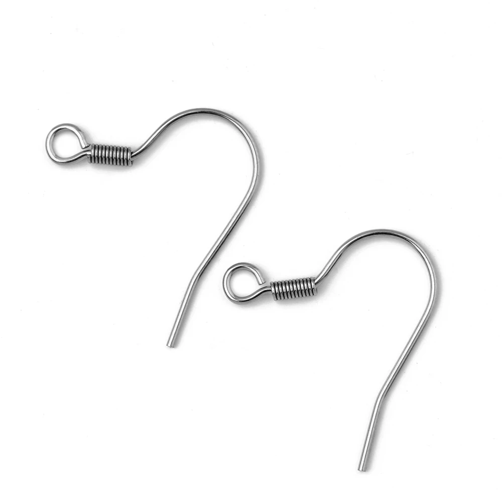 17x20mm Stainless Steel Fishhook Ear Wires Loop Hook Earrings Findings DIY NO Fade Wholesale | Украшения и аксессуары