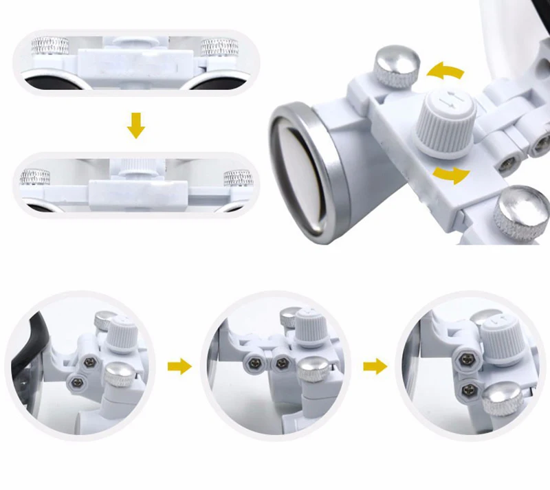 Стоматологические лупы 3,5X420 мм хирургическое увеличительное стекло стоматологическое оборудование хирургические стоматологические лупы с оправой для очков