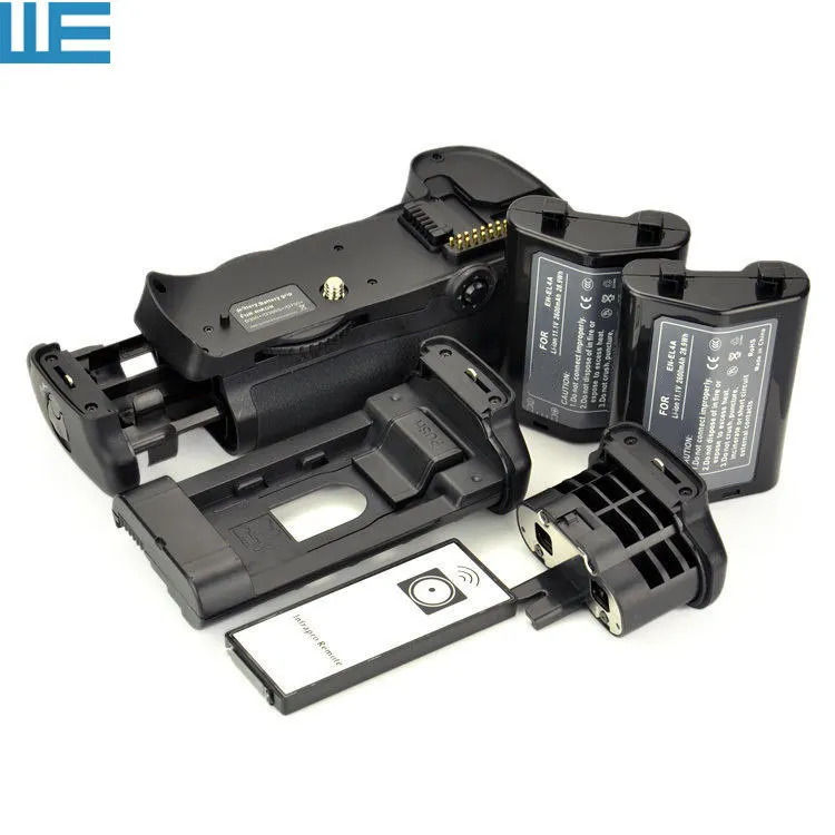 

MB-D10 Battery Grip+IR Remote Control+2X EN-EL4 EN-EL4A Batteries+BL-3 Chamber Cover for Nikon D300 D300s D700 SLR Cameras