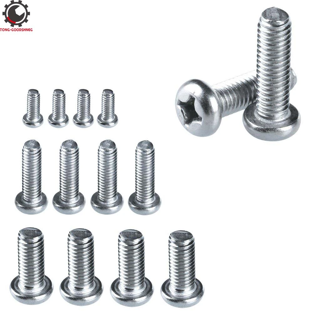 12pcs M4 M6 M8 Stainless Steel Screws Bolt For Tv Wall Mount Bracket
