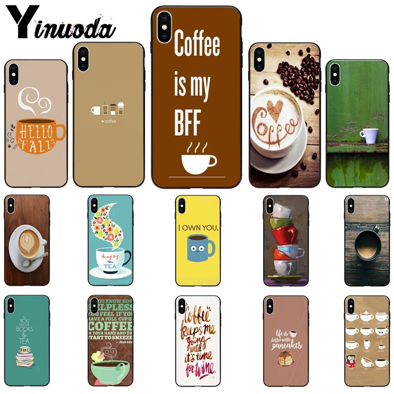 11pro MAX Coffee Wine boo новое поступление черный чехол для мобильного телефона iPhone 8 7 6 6S Plus